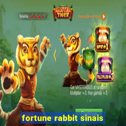 fortune rabbit sinais